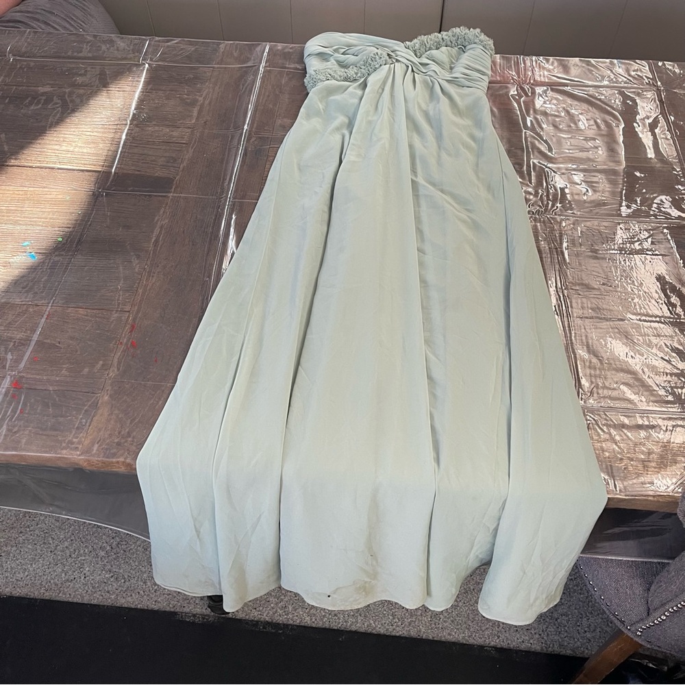MONIQUE LHUILLIER Women's Strapless Bridesmaid Dress Size 6